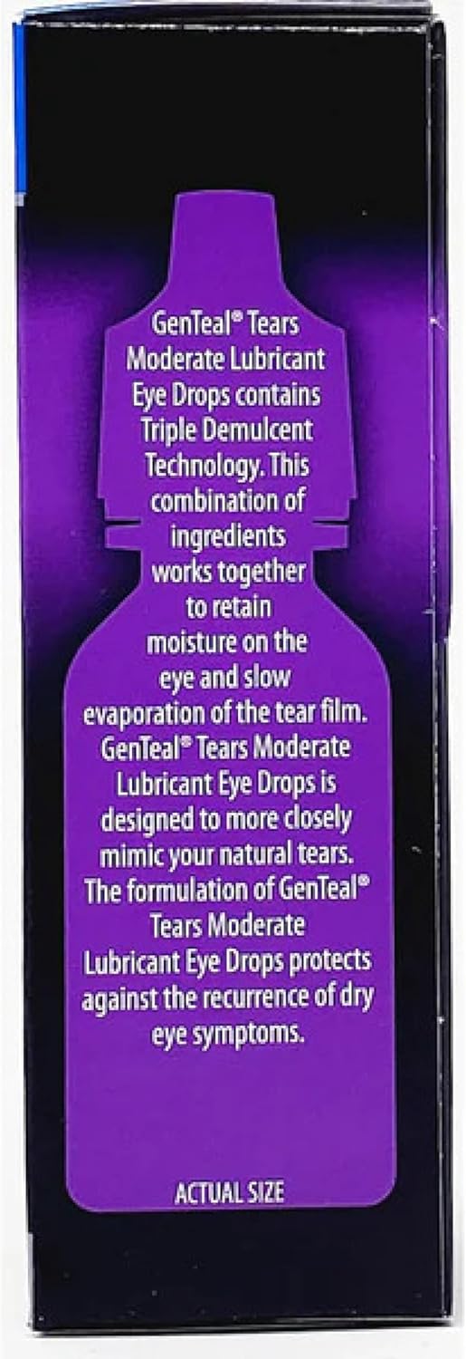GenTeal Lubricant Eye Drops Moderate - .5 FL OZ GenTeal Lubricant Eye Drops Moderate - .5 FL OZ