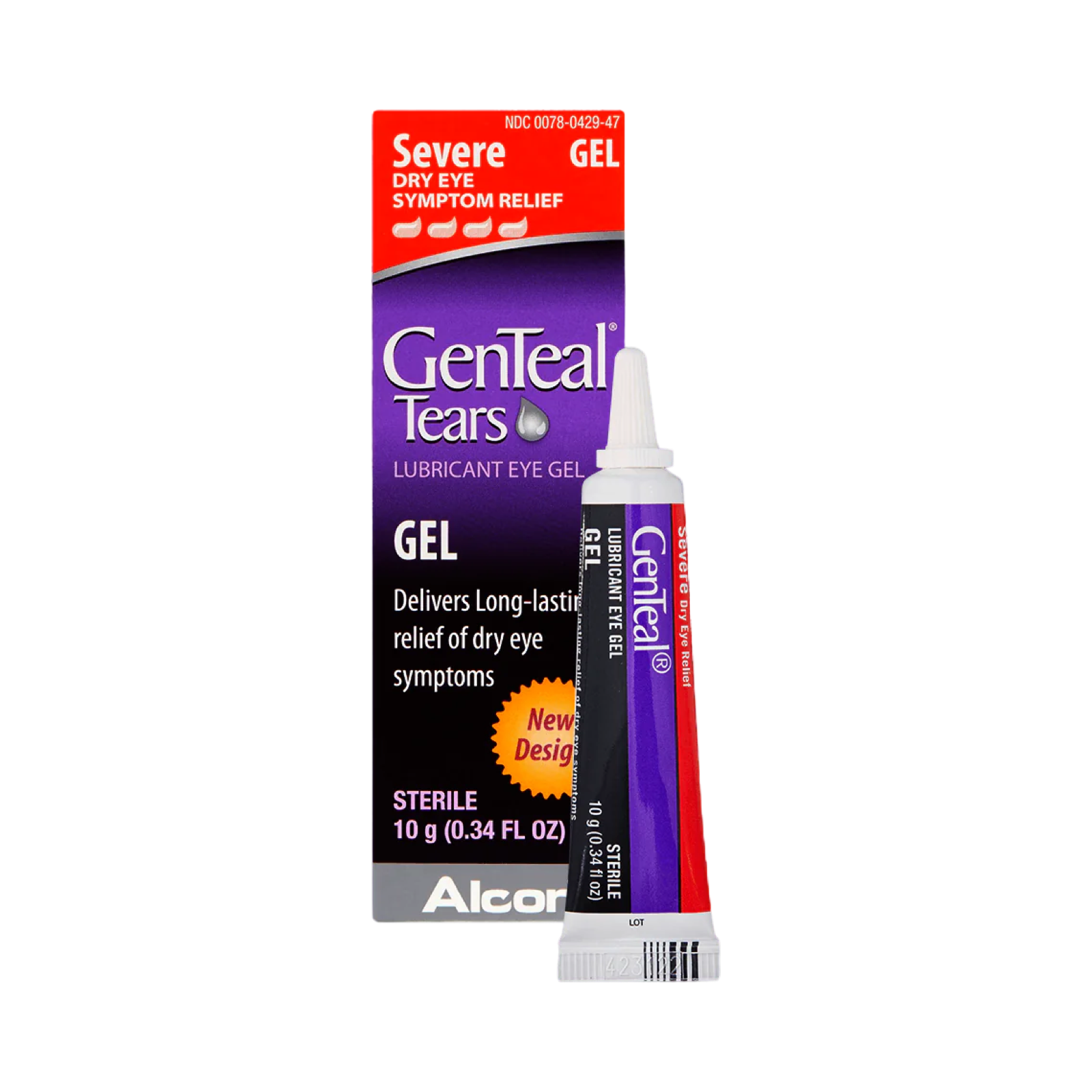 GenTeal Tears Severe Dry Eye Nighttime Gel 0.34oz tube See Better, M.D. GenTeal Tears Severe Dry Eye Nighttime Gel 0.34oz tube See Better, M.D.