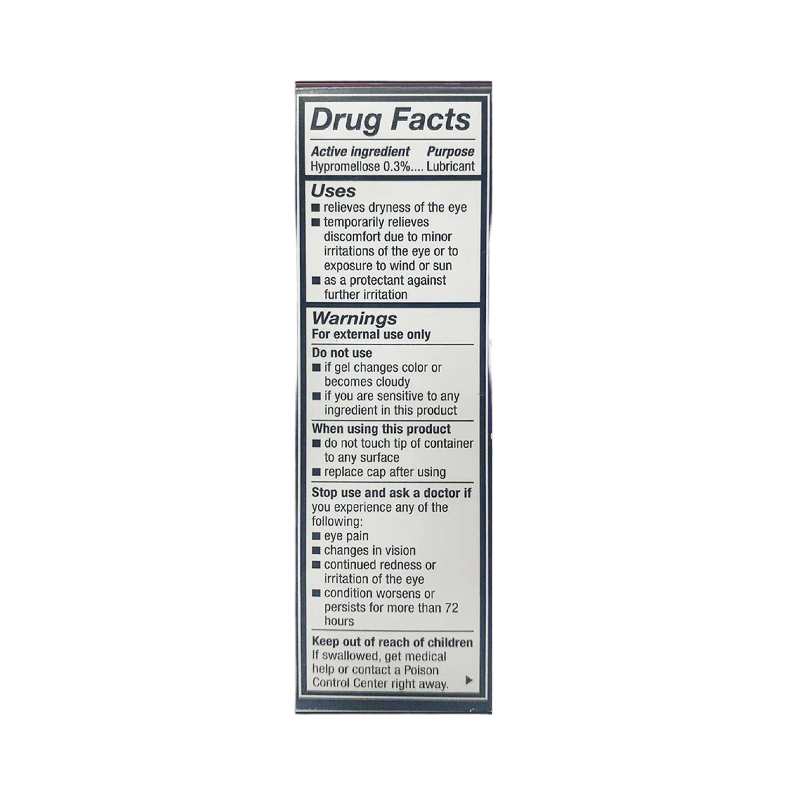 GenTeal Tears Severe Dry Eye Nighttime Gel 0.34oz tube See Better, M.D. GenTeal Tears Severe Dry Eye Nighttime Gel 0.34oz tube See Better, M.D.